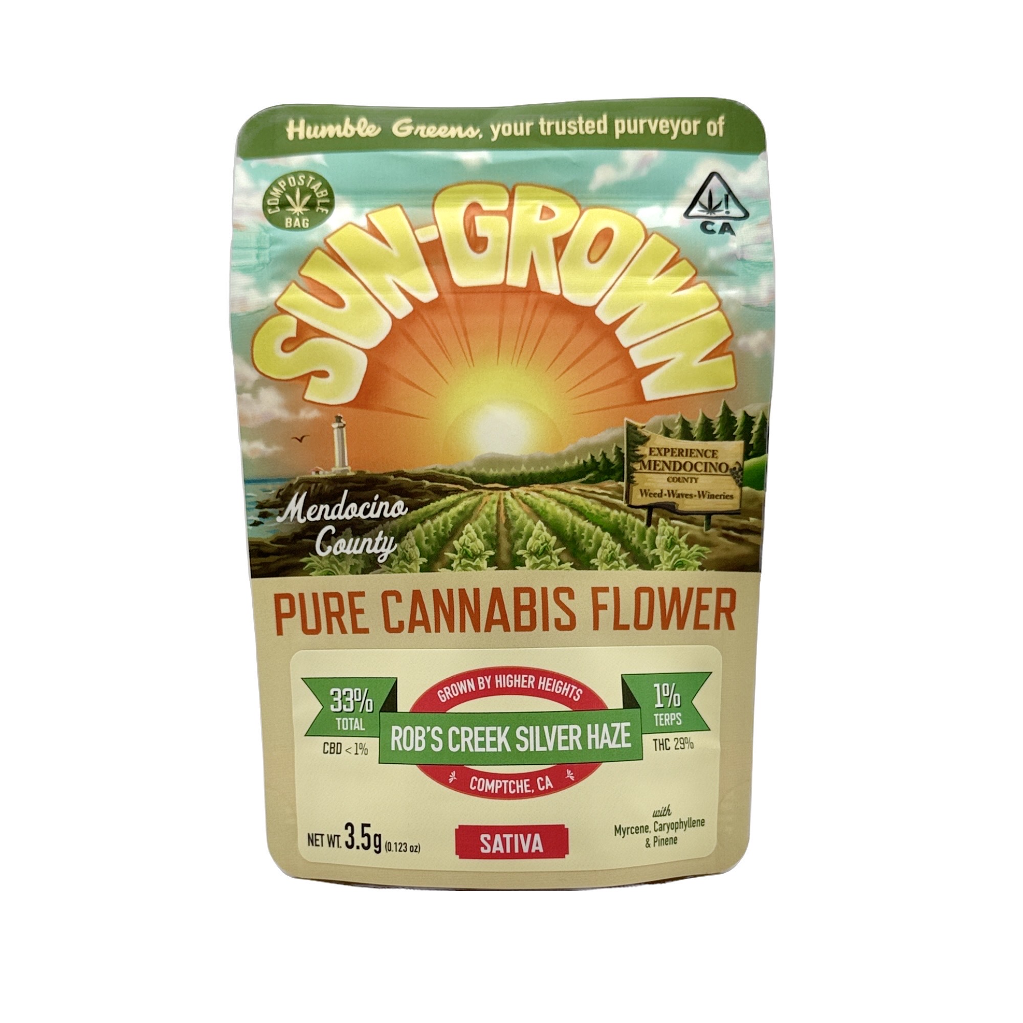 ROB'S CREEK SILVER HAZE - EIGHTH