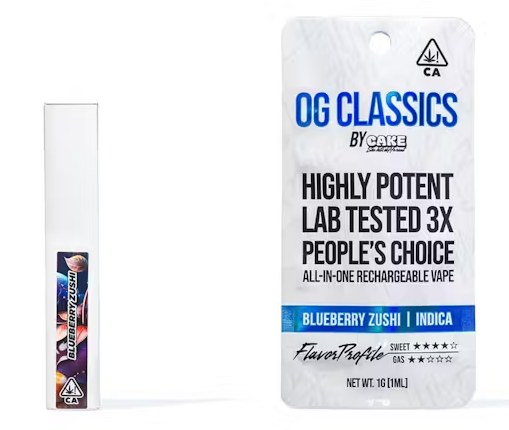 BLUEBERRY ZUSHI OG CLASSICS AIO 1G