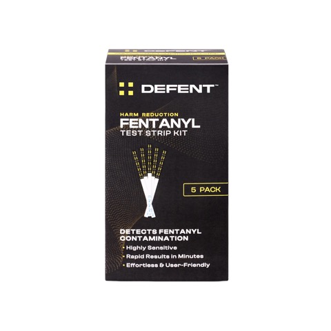 DEFENT - FENTANYL AT HOME TEST STRIPS 5PK