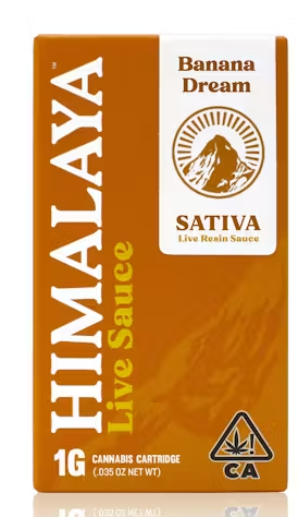 BANANA DREAM SAUCE CARTRIDGE 1G
