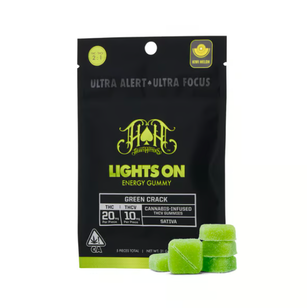 GREEN CRACK THCV GUMMIES 5 PACK 100MG