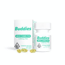 THC SOFT GELS 25MG 40/PK