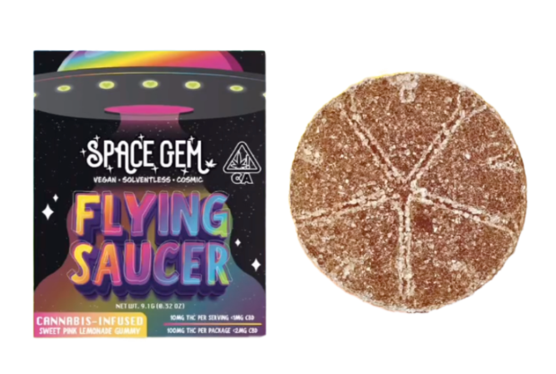 SWEET PINK LEMONADE FLYING SAUCER 100MG