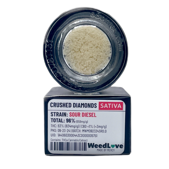 SOUR DIESEL CRUSHED DIAMONDS 1G