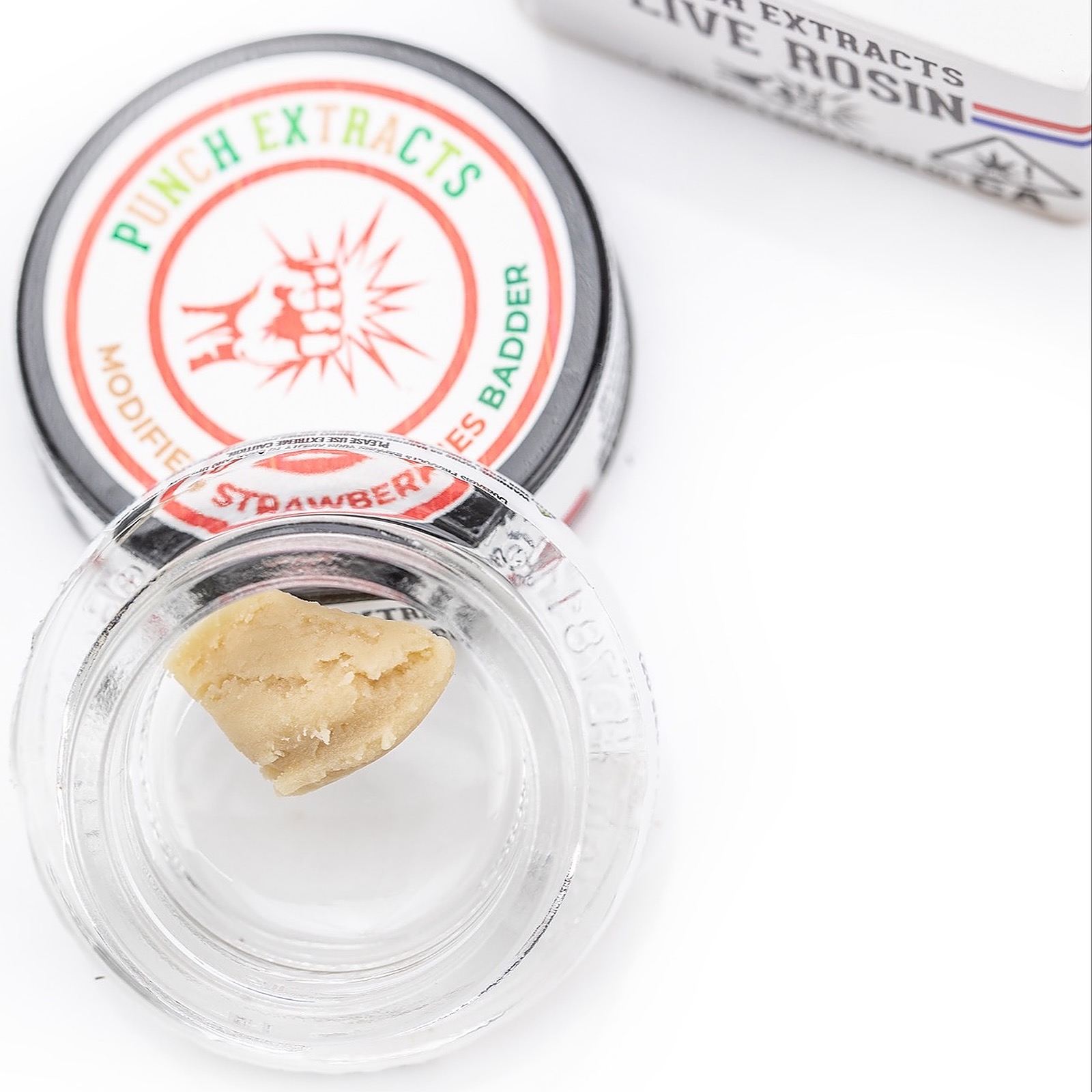 MODIFIED STRAWBERRIES LIVE ROSIN BADDER 1G