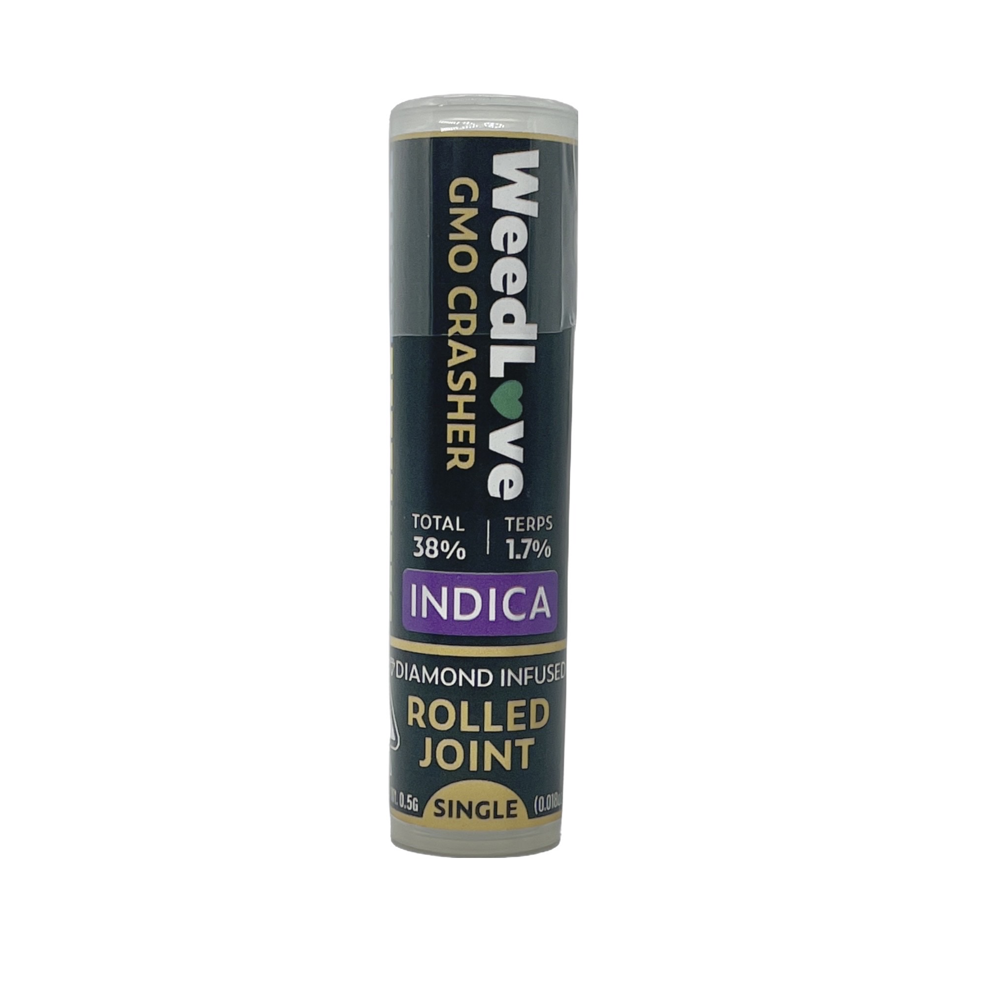 GMO CRASHER INFUSED PREROLL 0.5G 1/PK