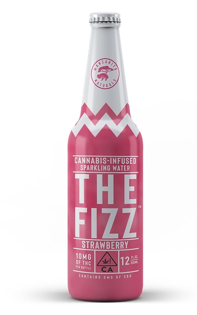 STRAWBERRY SPARKLING WATER 10MG
