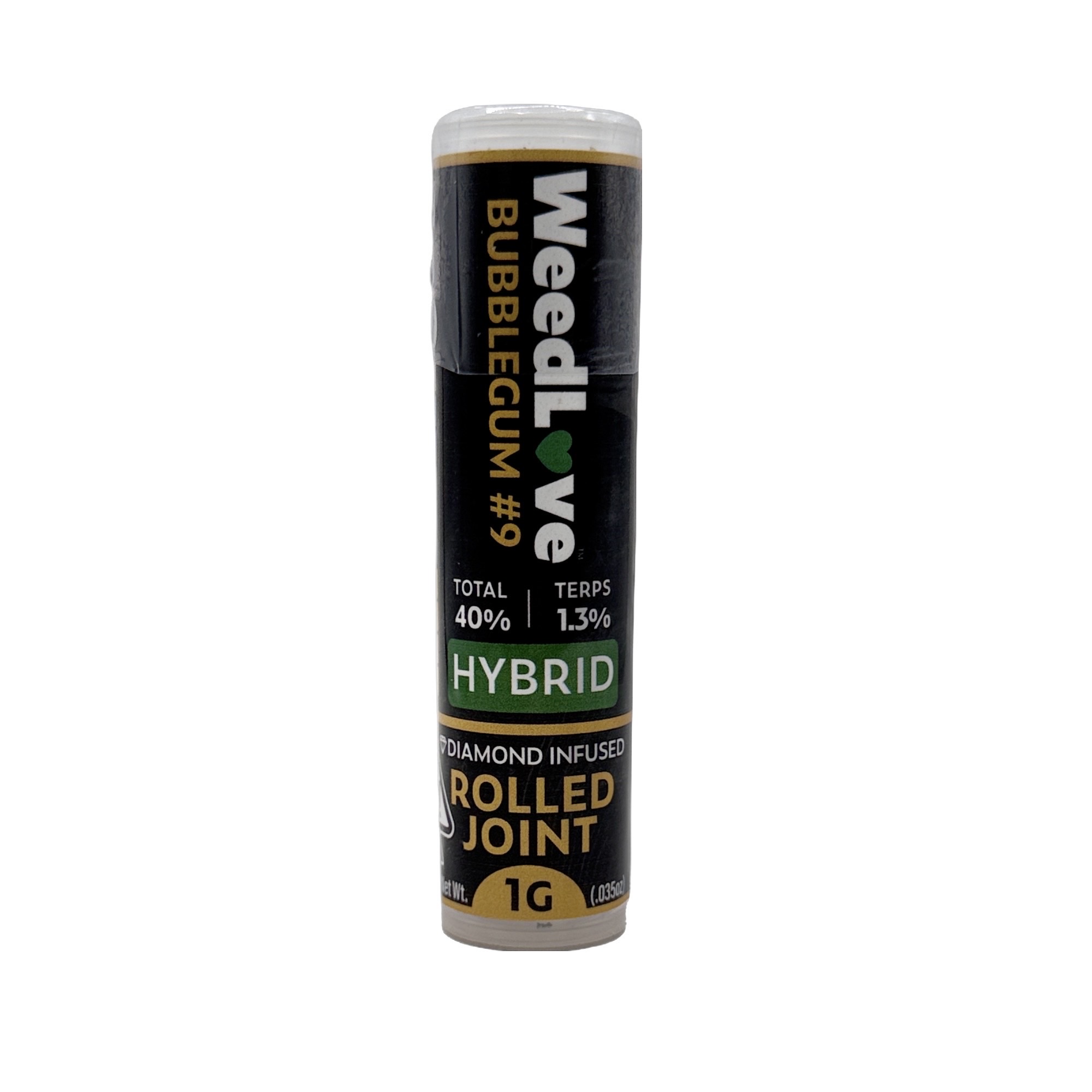 BUBBLEGUM #9 INFUSED PREROLL SINGLE 1G