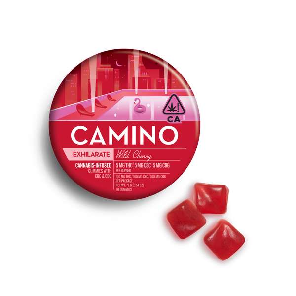 5:5:5 WILD CHERRY CBC:CBG GUMMIES 20 PACK 100MG