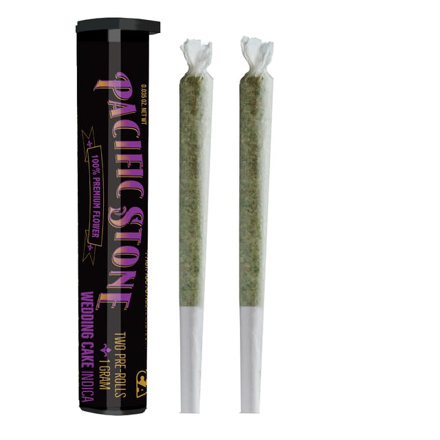 PACIFIC STONE WEDDING CAKE PREROLL 1G 2/PK