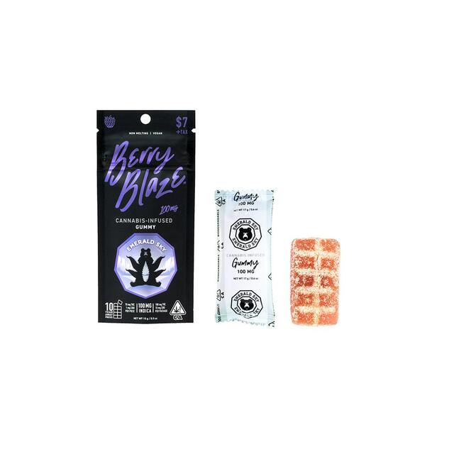 BERRY BLAZE GUMMY 100MG