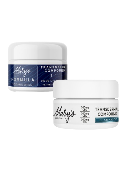 1:1:1 THC:CBD:CBG TRANSDERMAL COMPOUND 1OZ