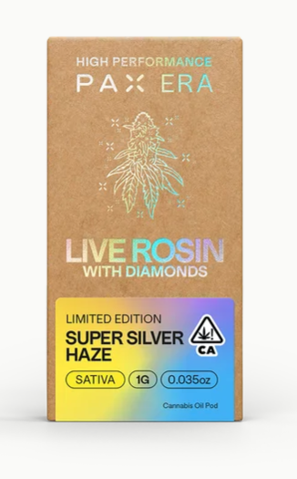 SUPER SILVER HAZE LIVE ROSIN PAX POD 1G