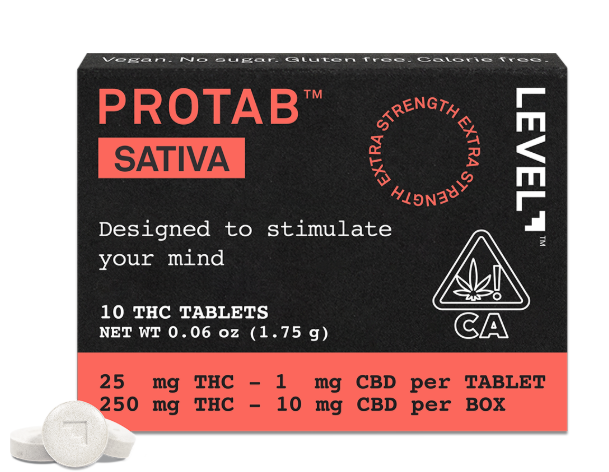 SATIVA PROTAB 10 PACK 250MG