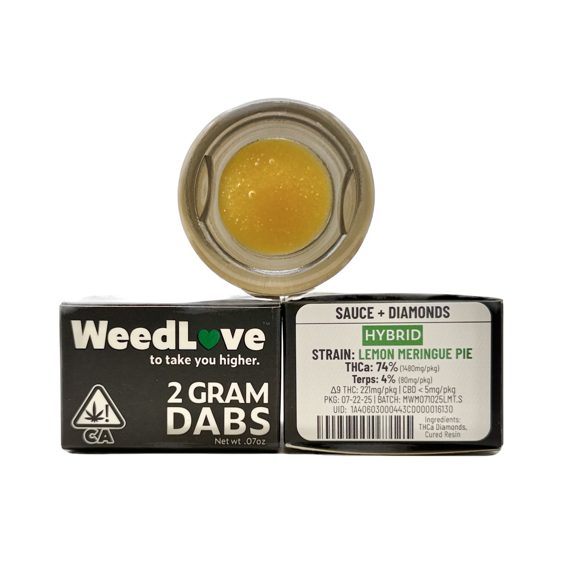 LEMON MERINGUE PIE SAUCE + DIAMONDS 2G