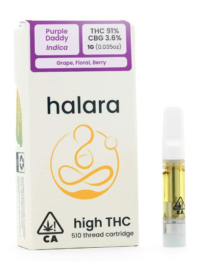 Purple Daddy High THC Cartridge 1g