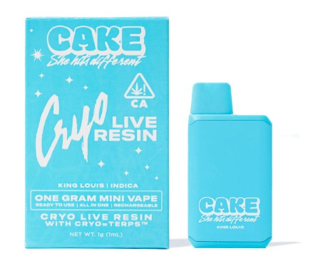 KING LOUIS CRYO LIVE RESIN AIO 1G