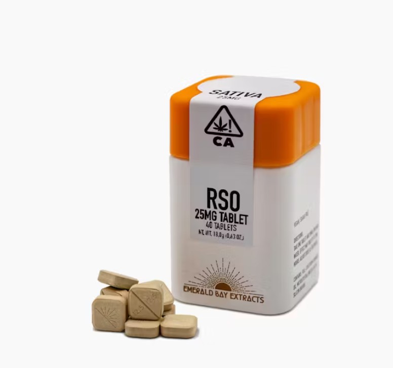 STRAWBERRY COUGH RSO TABLETS 20 PACK 1000MG