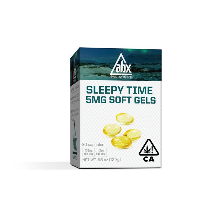 SLEEPY TIME 5MG THC : 2.5MG CBN SOFT GELS 30 PACK