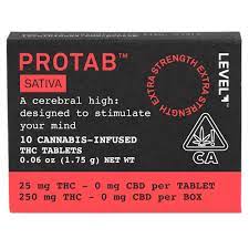 SATIVA PROTAB 10 PACK 250MG