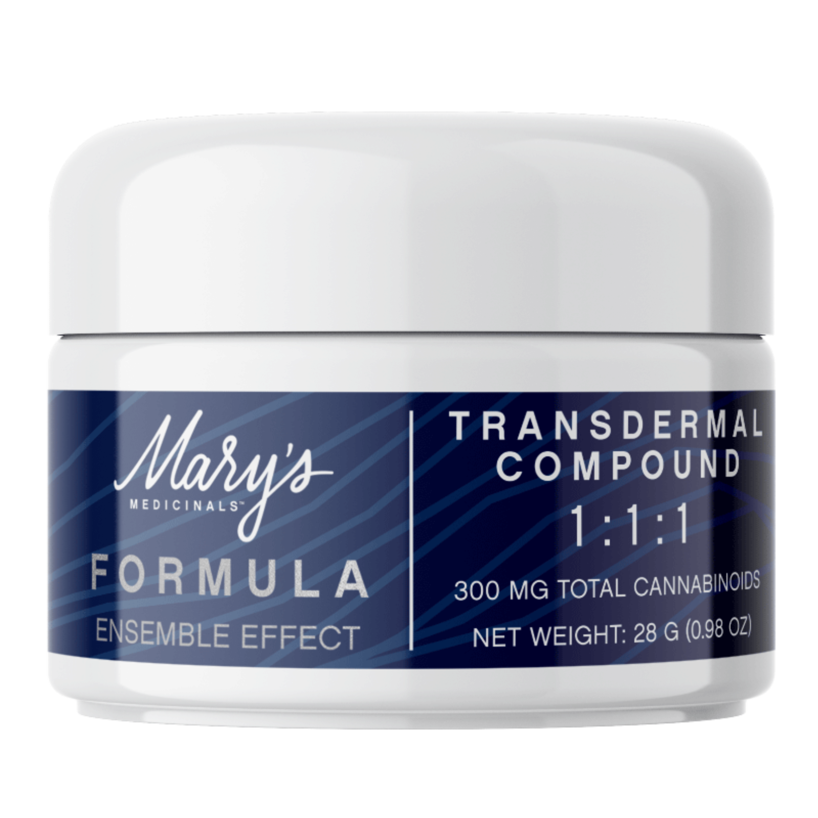 1:1:1 THC:CBD:CBG TRANSDERMAL COMPOUND 1OZ
