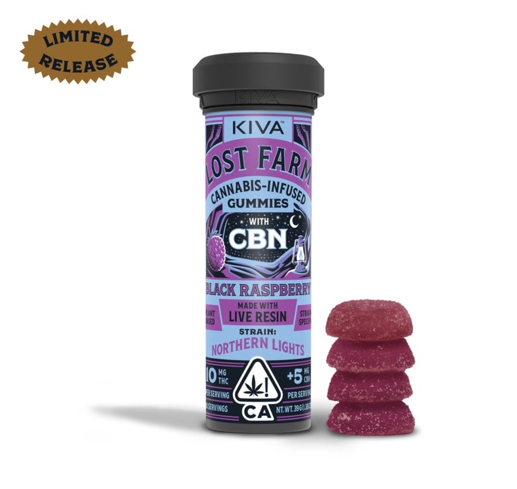 10:5 BLACK RASPBERRY CBN LIVE RESIN GUMMIES 10 PACK 100MG