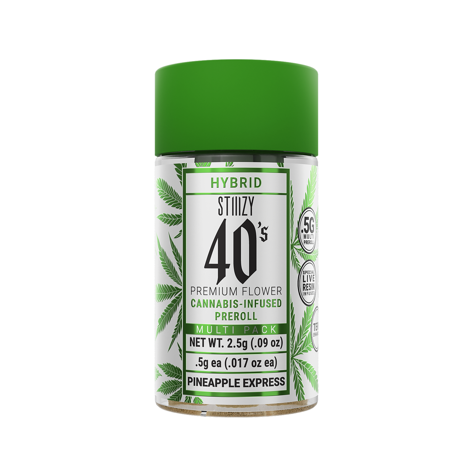 PINEAPPLE EXPRESS INFUSED PREROLL 2.5 5PK