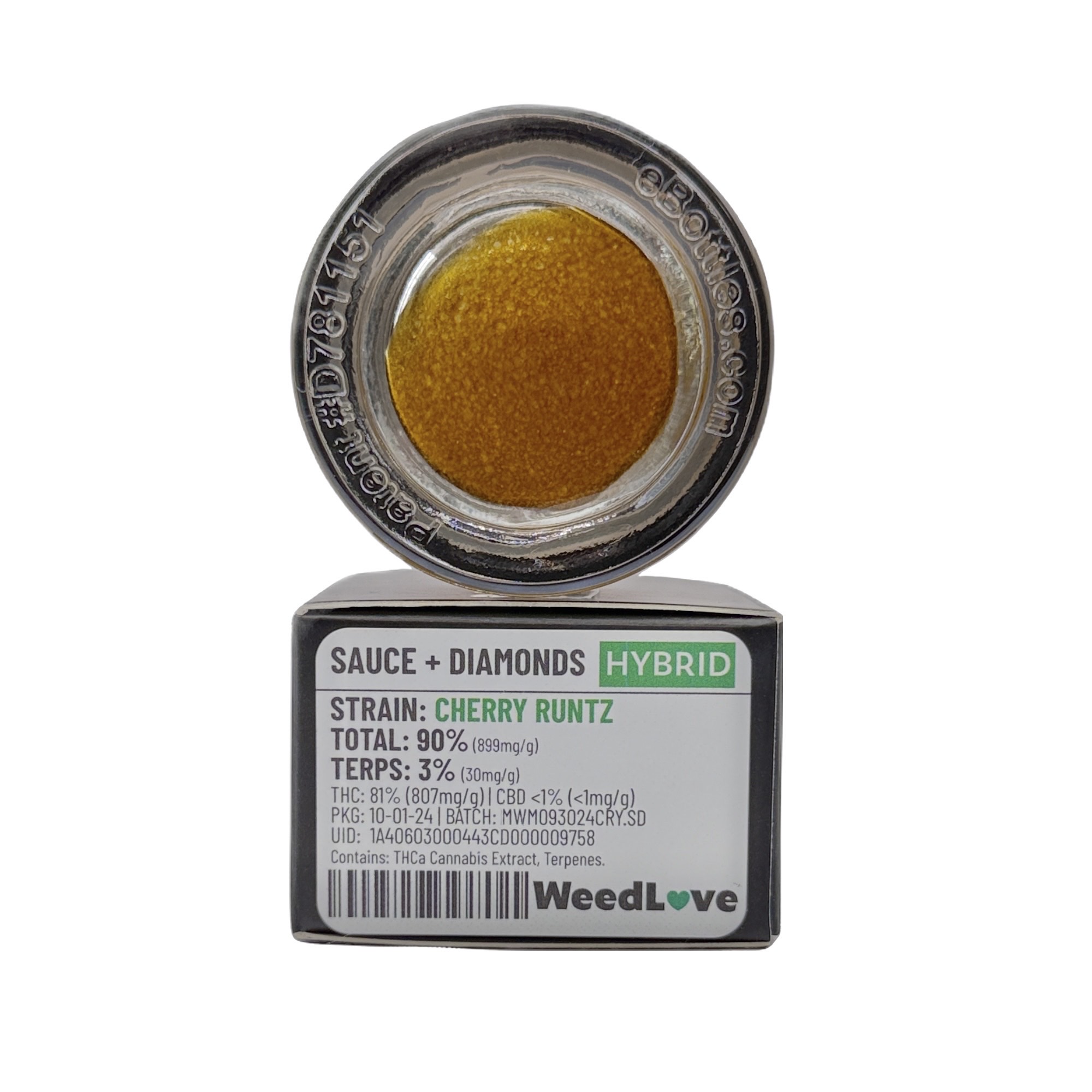 CHERRY RUNTZ SAUCE + DIAMONDS 1G