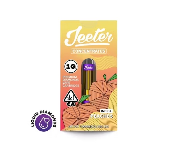 PEACHES LIQUID DIAMOND CARTRIDGE 1G