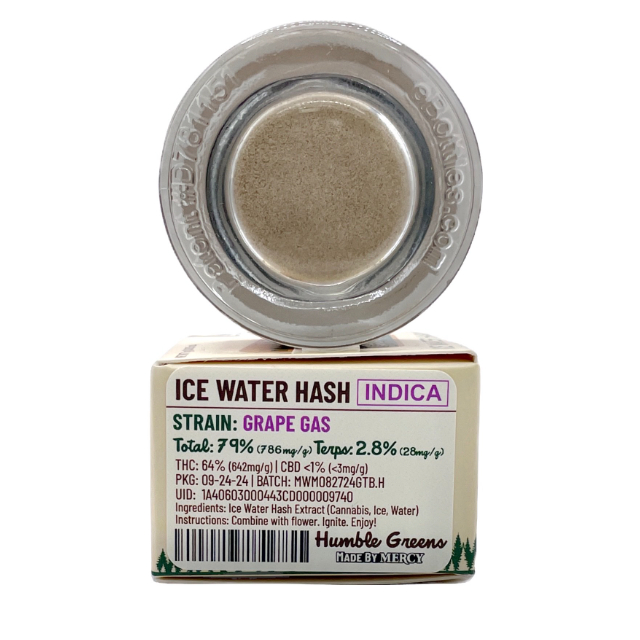 GRAPE GAS ICE WATER HASH 1G