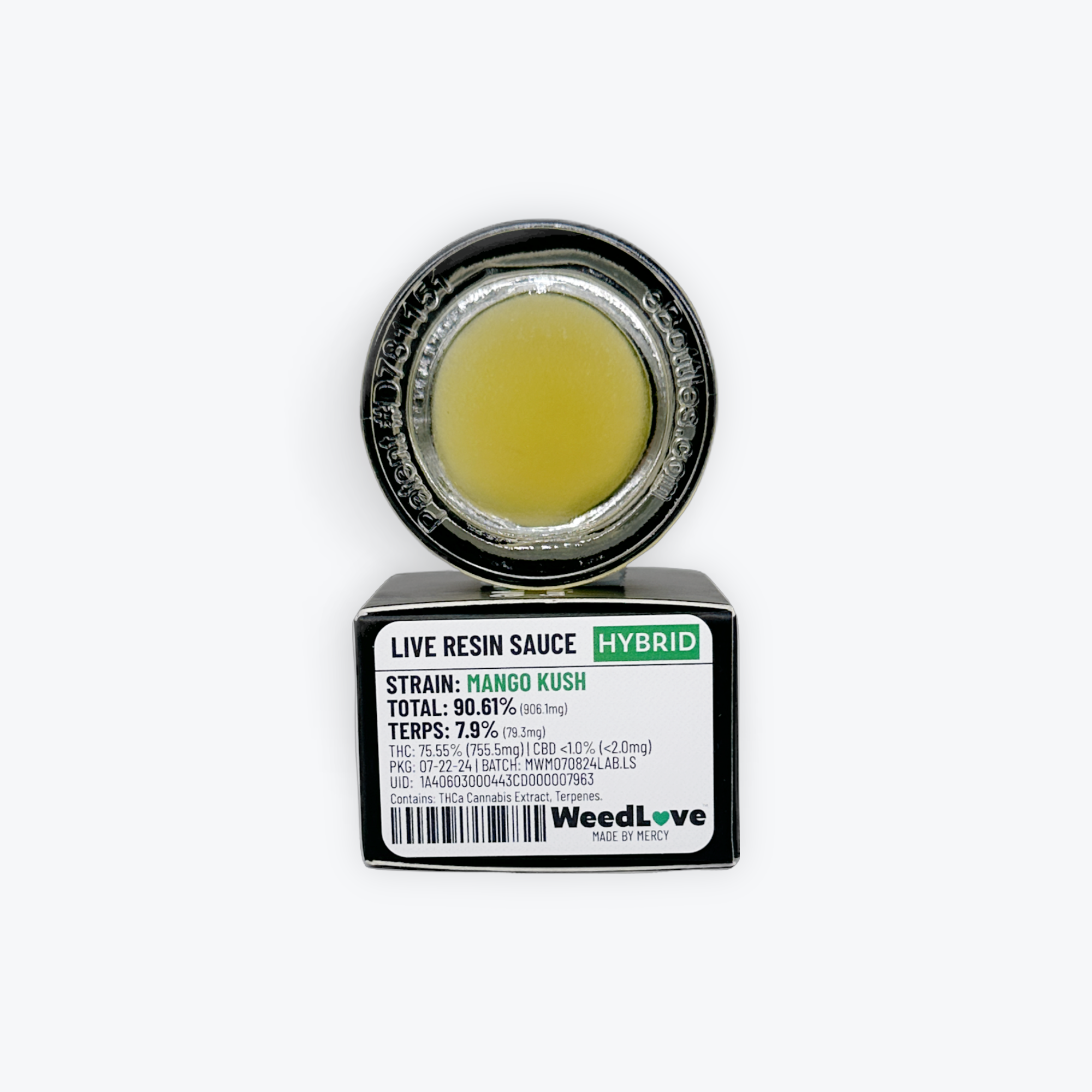 MANGO KUSH LIVE RESIN SAUCE 1G