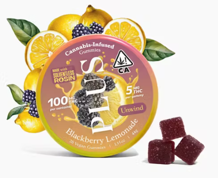 BLACKBERRY LEMONADE GUMMIES 100MG