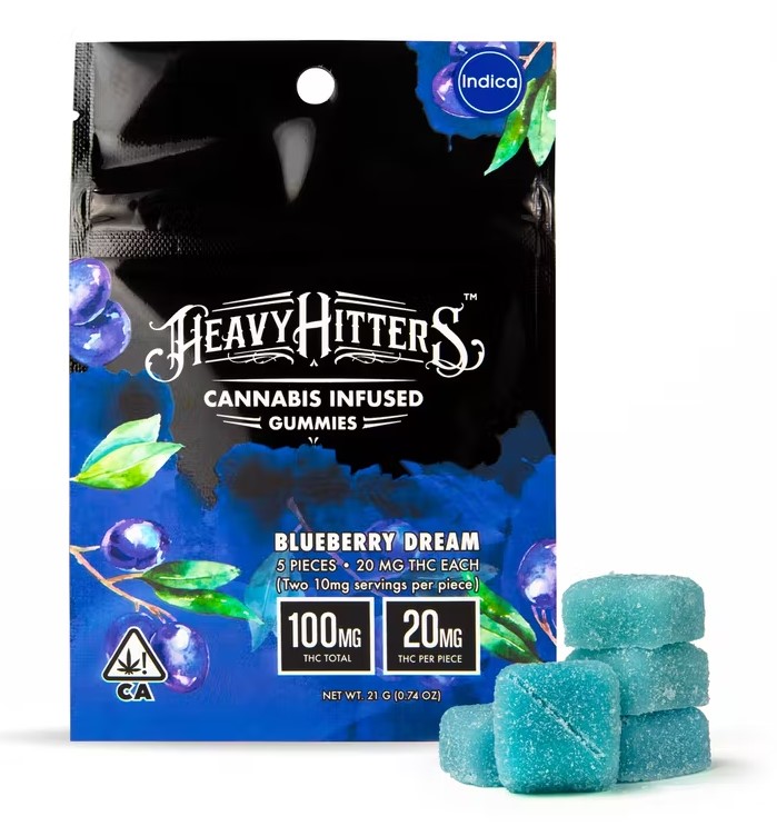 BLUEBERRY DREAM GUMMIES 100MG