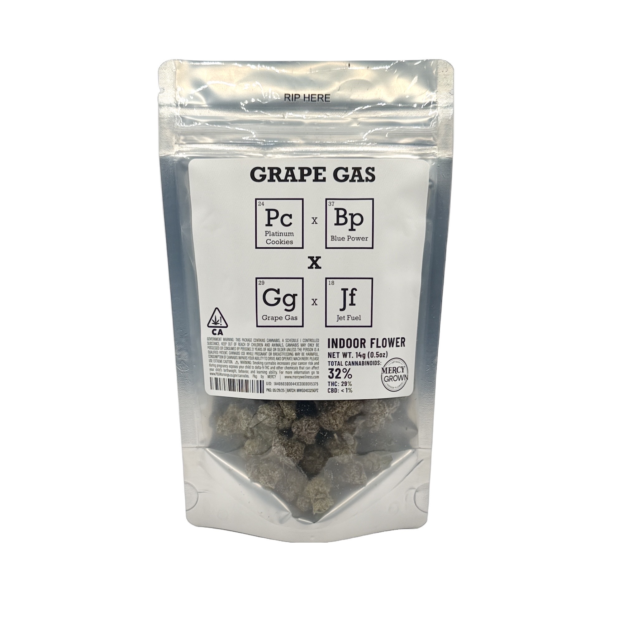GRAPE GAS - HALF OUNCE