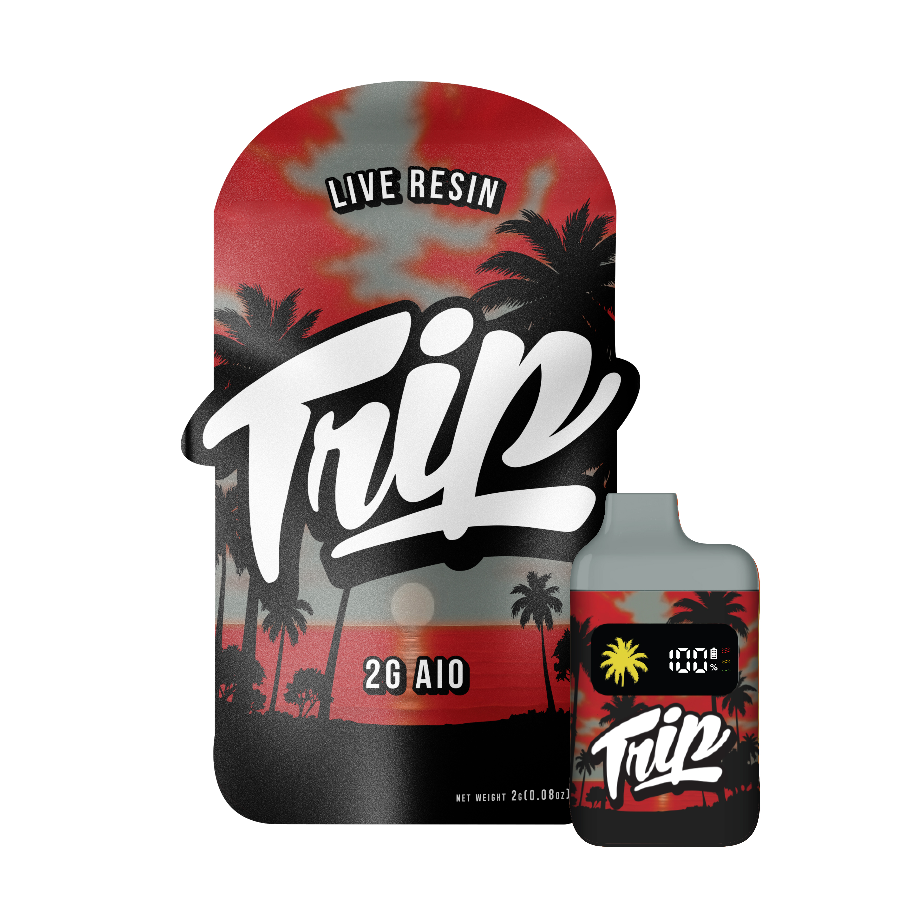 Trip Live Resin Red Apple Stunna Disposable