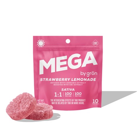1:1 STRAWBERRY LEMONADE | MEGA | 100MG
