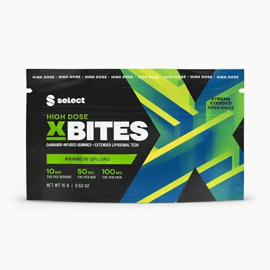 RAINBOW UPLOAD X BITES | 2 PACK | 100MG