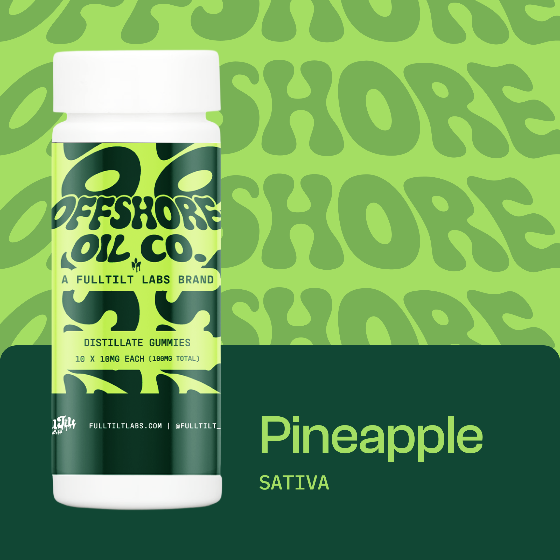 PINEAPPLE | 10 PACK | 100MG
