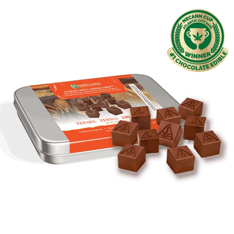 1:1 STRESS-LESS CHOCOLATE | 10 PACK | 100MG
