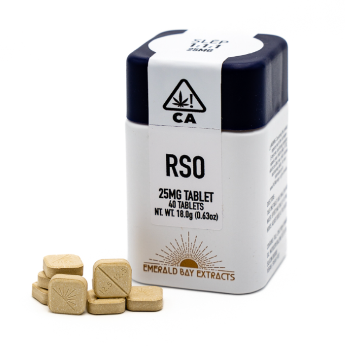 Emerald Bay Extracts — Slep - : RSO Tablets
