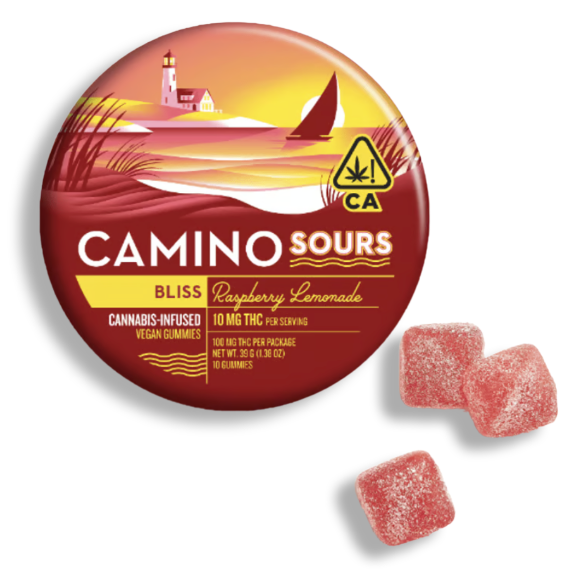 Kiva — Camino Raspberry Lemonade Sour