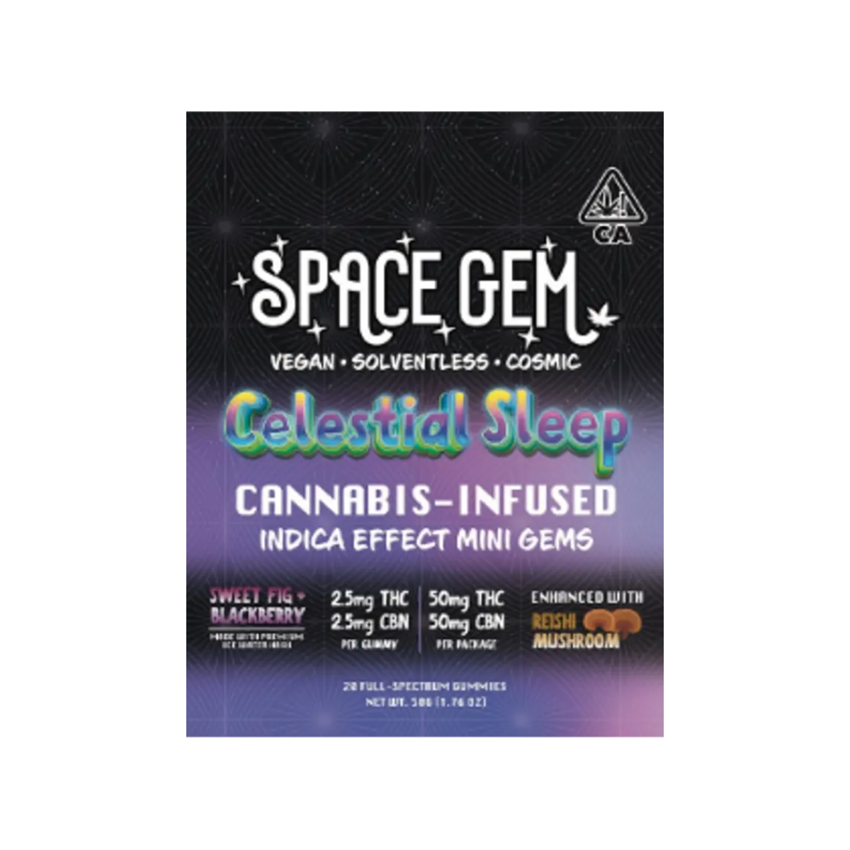 Space Gem — CELESTIAL SLEEP INDICA EFFECT MINI GEMS