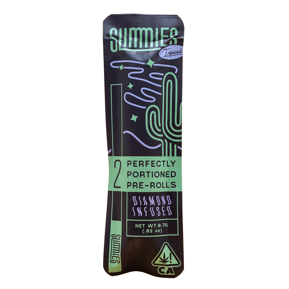 Slimmies — DIAMOND INFUSED PREROLLS 2PK