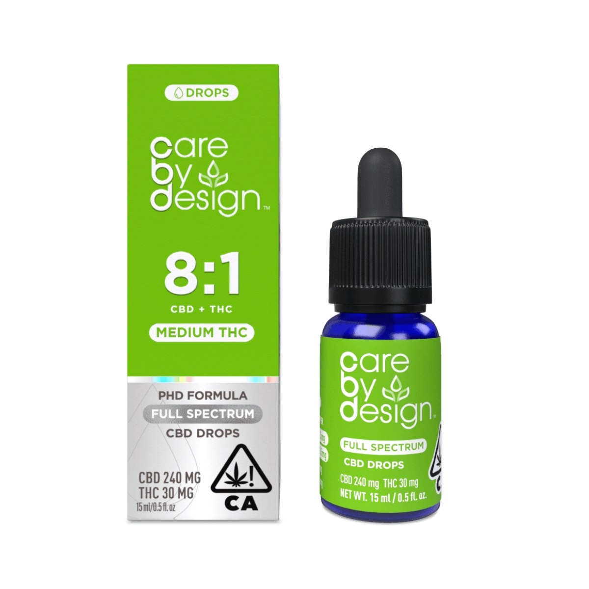 CARE BY DESIGN — 8:1 CBD DROPS