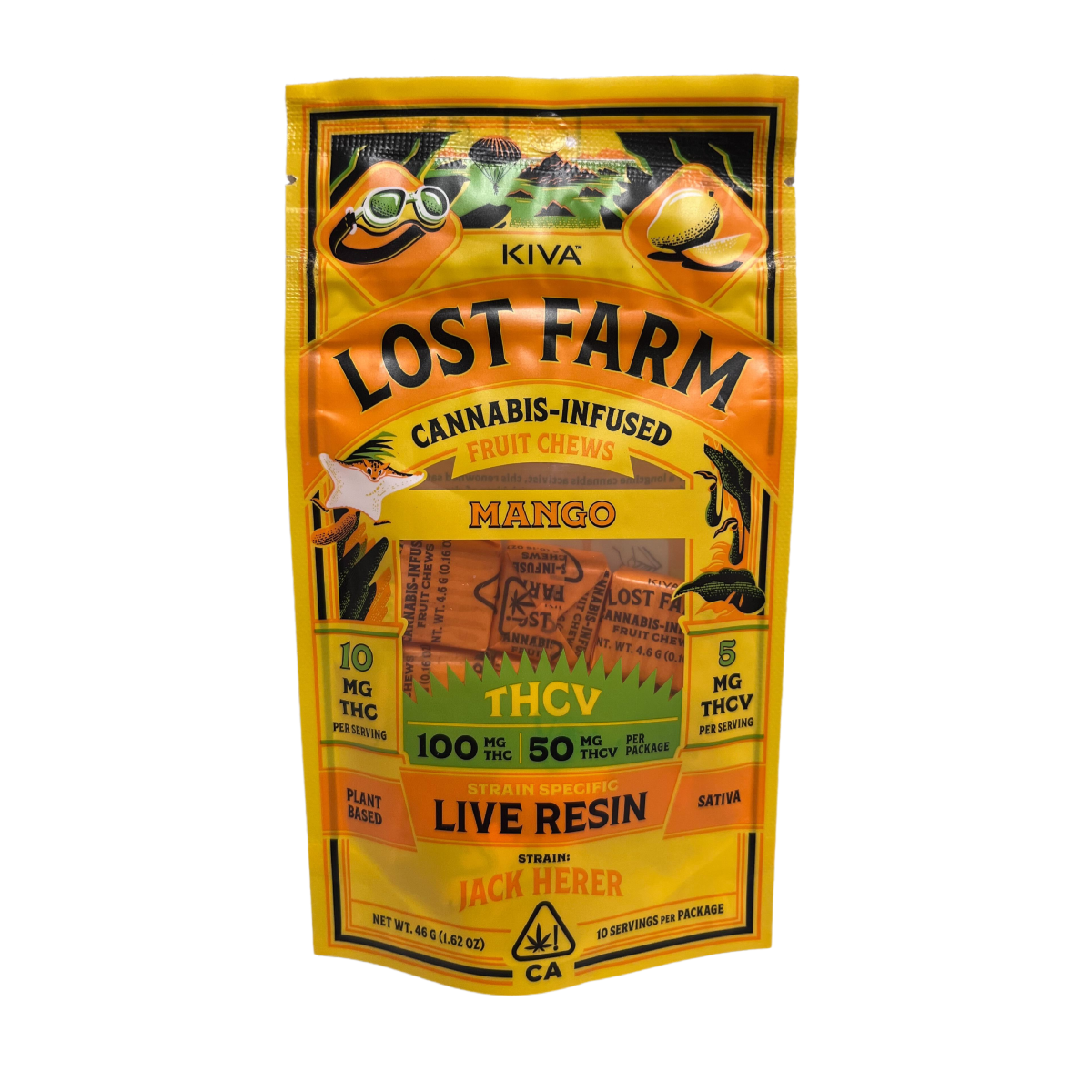 Kiva — Lost Farm Mango Chew