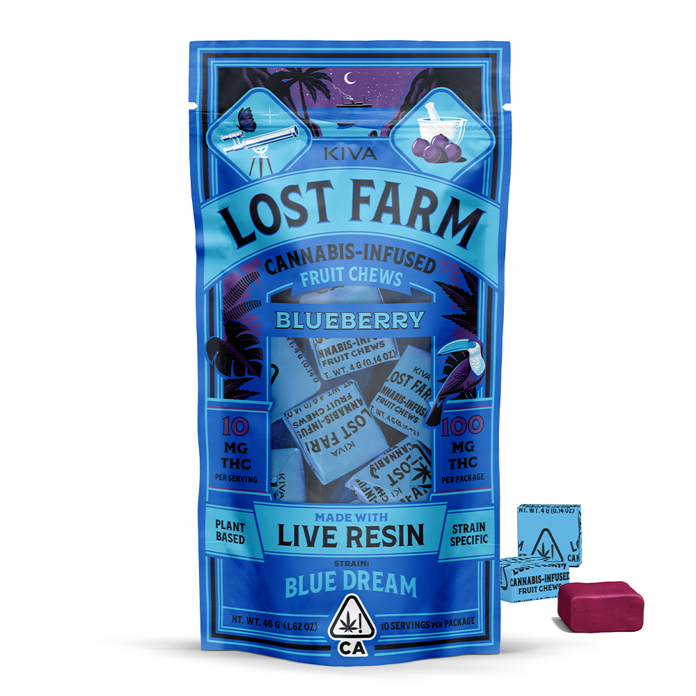 Kiva — Lost Farm Blueberry Fruit Chews