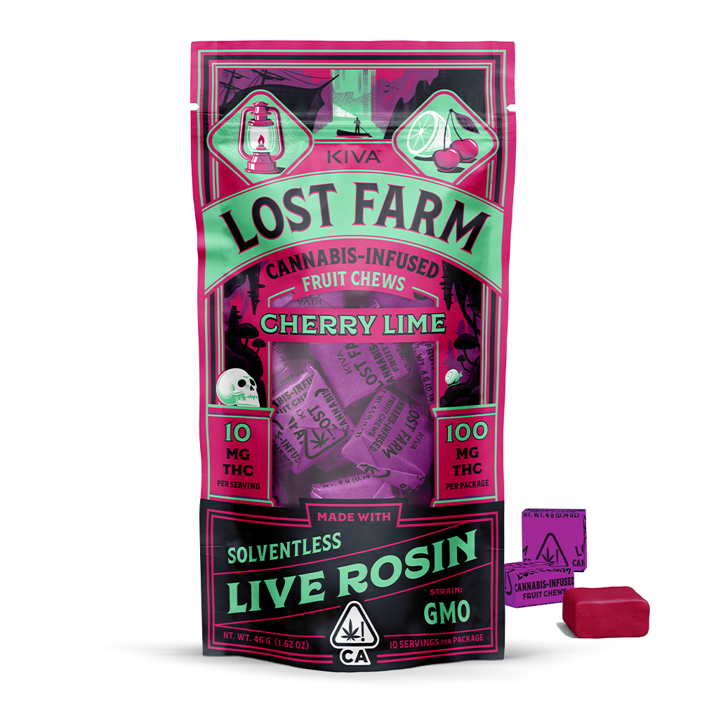 Kiva — Lost Farm Cherry Lime Chews