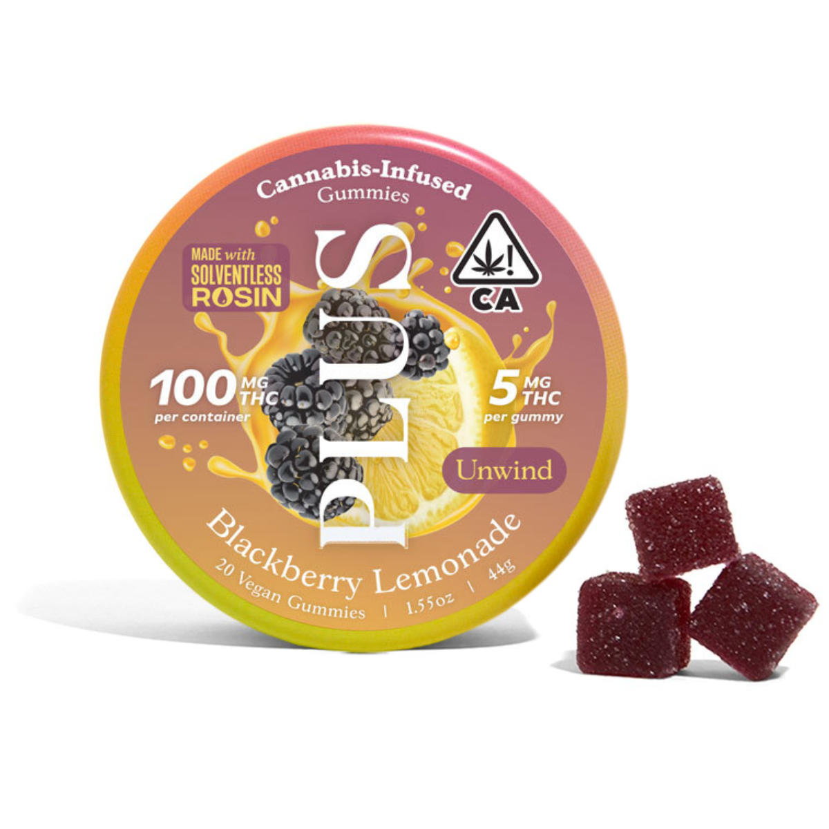 Plus Xtracts — Blackberry Lemonade
