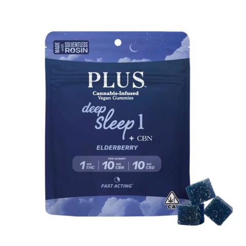 Plus Gum: Elderberry Deep Sleep 1 +