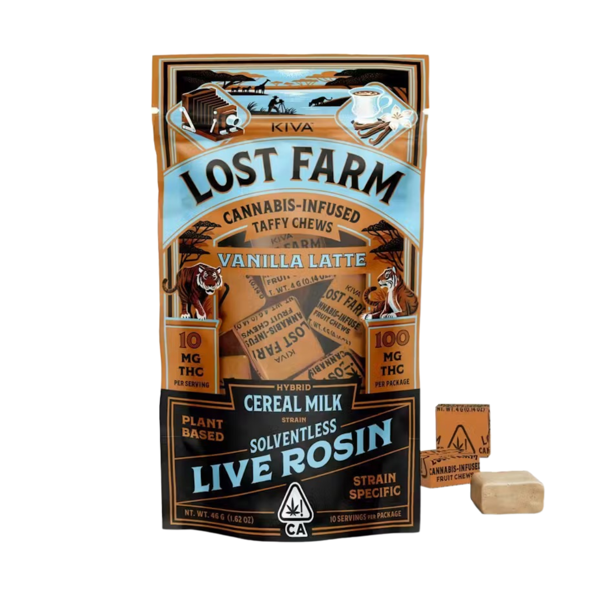 Kiva: Lost Farm Vanilla Latte Chew